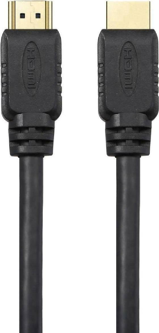 Powertech HDMI 2.0 Cable HDMI male - HDMI male 1.5m Μαύρο