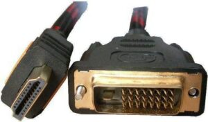 Powertech Cable DVI-D male - HDMI male 1.5m (CAB-H023)