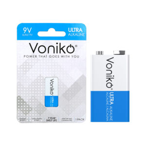 Voniko αλκαλική μπαταρία 6LR61 9V (1 τμχ)
