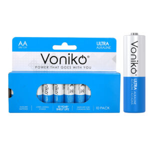 Voniko αλκαλικές μπαταρίες ΑΑ LR6 1.5V (10 τμχ)