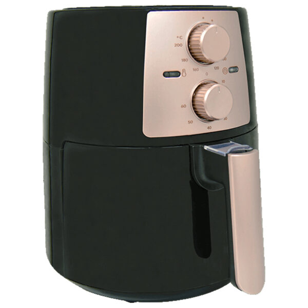 ΦΡΙΤΕΖΑ ΑΕΡΟΣ Air Fryer LUXELL LX-FC5638 ΜΑΥΡΟ-ΡΟΖ 5.5LT - Image 3