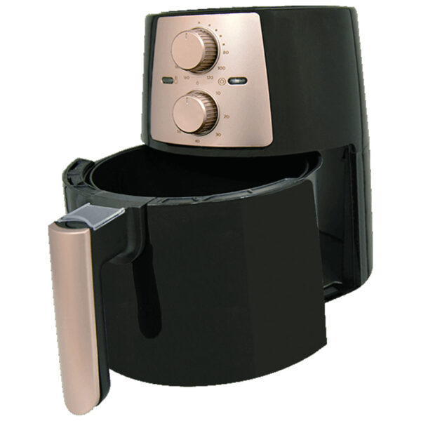 ΦΡΙΤΕΖΑ ΑΕΡΟΣ Air Fryer LUXELL LX-FC5638 ΜΑΥΡΟ-ΡΟΖ 5.5LT - Image 4