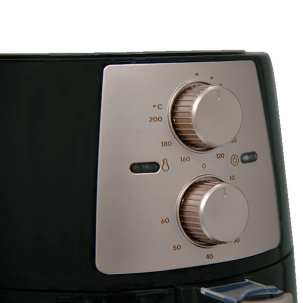ΦΡΙΤΕΖΑ ΑΕΡΟΣ Air Fryer LUXELL LX-FC5638 ΜΑΥΡΟ-ΡΟΖ 5.5LT - Image 5