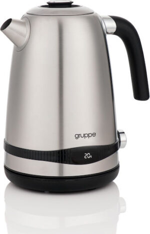 Gruppe HHB8702D Βραστήρας 1.7lt 2200W Ασημί