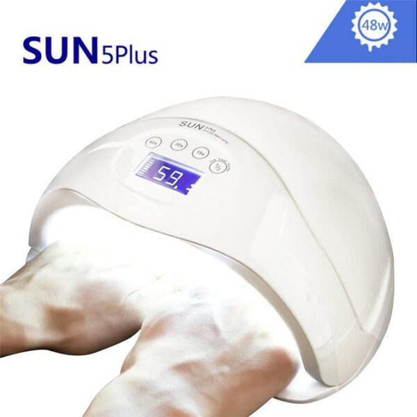 SUN ONE UV Sun 5 Plus Φουρνάκι Νυχιών UV / LED 48W Λευκό